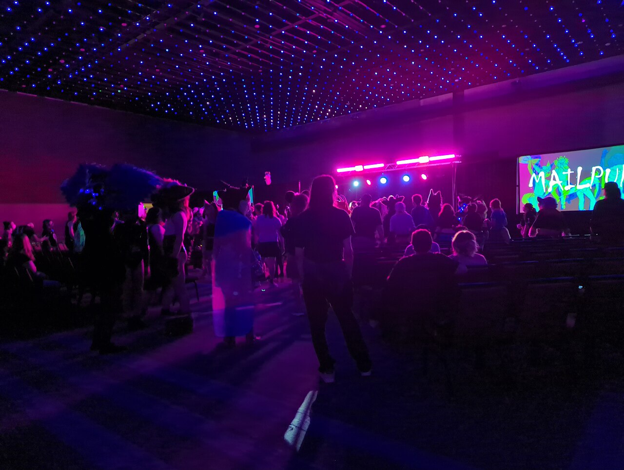 Eufuria Albany Capital Center main stage Mailpup